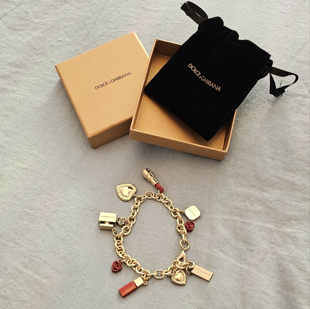 Dolce and Gabbana charm bracelet